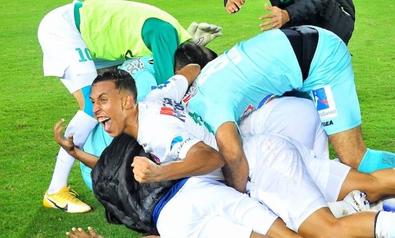 الرجاء يعود بفوز ثمين أمام فريق نكانا الزامبي 1