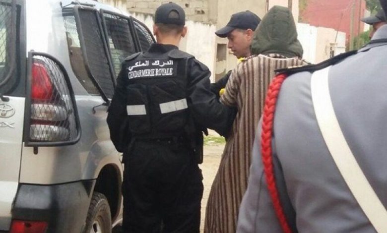 درك الحاجب يعتقل متورطا بذبح شابين من الوريد إلى الوريد 1