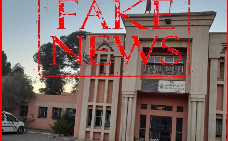 حقيقة "محاولة شخص الانتحار" من فوق بناية للشرطة بقلعة السراغنة 1