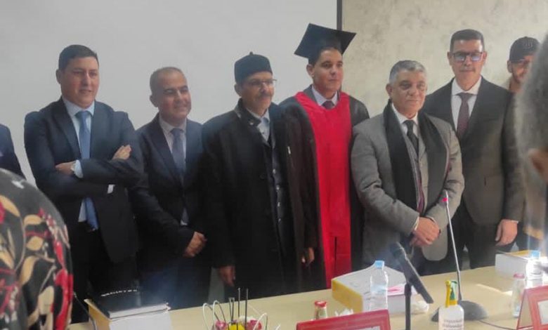 "تطور القضاء الإداري بالمغرب" أطروحة دكتوراه لطالب باحث بجهة الشرق 1